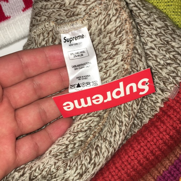 Supreme "Ragg wool beanie" - Picture 5 of 5